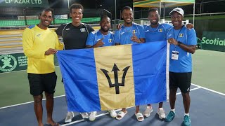 SPORTS Barbados Edge Jamaica 32 To Remain In Davis Cup World Group 2  Tennis [upl. by Inavihs477]