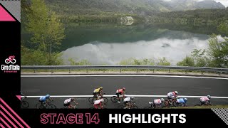 Giro d’Italia 2021  Stage 14  Highlights [upl. by Eolc990]