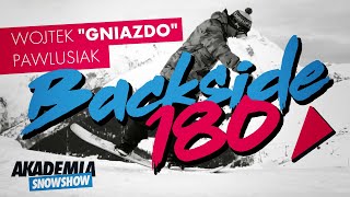 Jak zrobić backside 180  SNOWBOARD FREESTYLE [upl. by Engdahl]