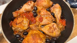 POLLO ALLA CACCIATORA di Betty e Marco  Ricetta facile e veloce [upl. by Nahsrad]