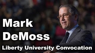 Mark DeMoss  Liberty University Convocation [upl. by Aihsak595]