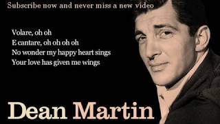 Dean Martin  Volare  Lyrics [upl. by Iyre]