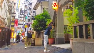 Tokyo Walk  Shinbashi Izakayas to Toranomon Hills  Aug 2024 [upl. by Aizan200]