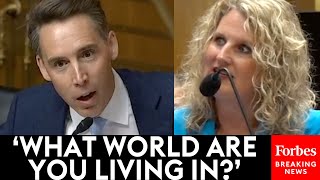 Now Youve Been Caught RedHanded Josh Hawley Accuses Doctor Of Lying To Quash Lab Leak Theory [upl. by Talanian718]