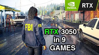 RTX 3050 8GB  i5 11400 in 2023  Test in 9 Games [upl. by Aneehsirk]