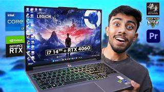 Why is EVERYONE buying this Laptop Extreme Gaming amp Editing Live Test  Lenovo Legion 🔥 [upl. by Eneluj]