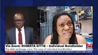 The finance minister should not include our bond in the debt exchange – Roberta Sittie [upl. by Keram]