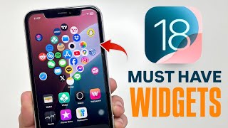 iOS 18 Top Best Widgets  Must Enable Widgets [upl. by Sukin]