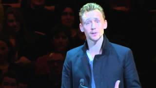 Tom Hiddleston Letters Live All this I did Without You [upl. by Bohon]