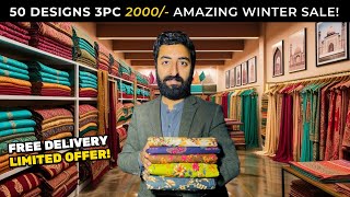 Alhamdulillah Biggest Sale of Pakistan  Winter Collection 50 Designs amp 1111 Sale [upl. by Ervin]