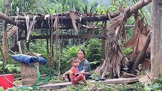 Single mother Start building a new life in an old abandoned house  Duong Mi [upl. by Eadwine139]