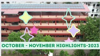 Auxilium Convent High School Vadodara  October  November Highlights  2023 [upl. by Jareb564]