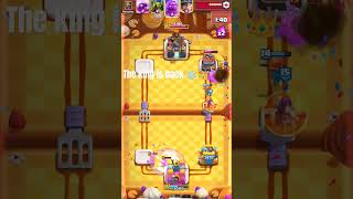 O gelinho está de volta 😁 bestdeck clashroyale clash euvoudeixardeserbesta games supercell [upl. by Vanthe]