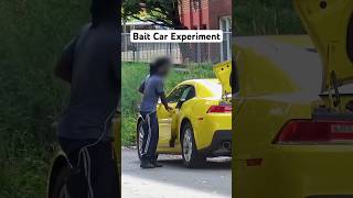 Bait Car Experiment JoeySalads Shorts viralvideos [upl. by Cherlyn]