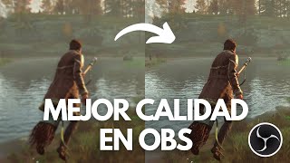 Graba tu pantalla con OBS con la MEJOR CALIDAD Y NITIDEZ  OBS Studio ✅🔥✅ [upl. by Andromada]