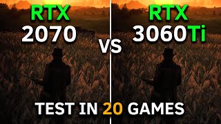 RTX 2070 vs RTX 3060 Ti  Test In 20 Games at 1080p  2024 [upl. by Jarnagin679]