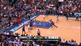 The Jeremy Lin Show Vs Philadelphia 76ers 32112 [upl. by Udela]