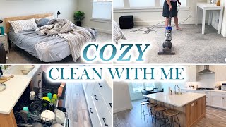 COZY CLEAN WITH ME Music only  RELAXING CLEANING MOTIVATION [upl. by Ezar]