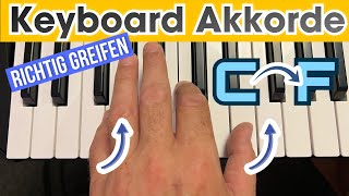 Keyboard Akkorde richtig greifen [upl. by Becker]