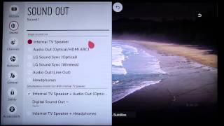 Adjusting your LG Smart TVs Sound Settings  LG USA [upl. by Baerman]