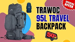 Trawoc 95L Travel Backpack  Best Rucksack Backpack in India  Best Rucksack For Travelling [upl. by Harwell812]