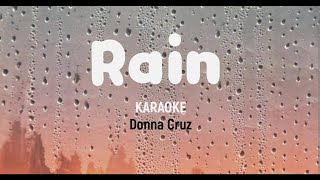 RAIN Official Karaoke Donna Cruz [upl. by Imiaj]