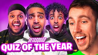 Miniminter Reacts To Beta Squad Quiz of the Year [upl. by Gawen]