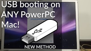 NEW METHOD How to boot from USB on Most NewWorld PowerPC Macs [upl. by Apfelstadt135]