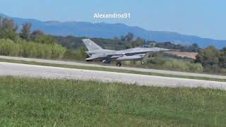 Polish Air Force F16 at Ramstein flag 24 ramsteinflag ramsteinflag24 f16 [upl. by Ihcas]