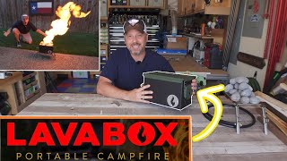 LAVABOX Portable Campfire in an AMMO CAN [upl. by Ycam]