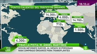 Los puntos calientes del tráfico de órganos [upl. by Adnawak]