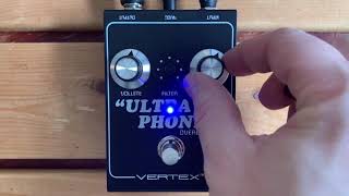 5 Minutes with the Vertex Ultraphonix Overdrive  Pedal Demo [upl. by O'Connell440]