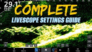 GARMIN LIVESCOPE 101 Complete Settings Guide [upl. by Odell]