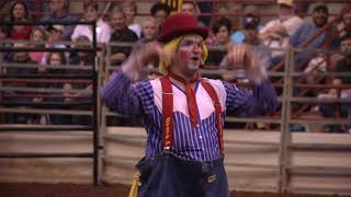 Professional Rodeo Clown Helps Save Lives In and Out of Arenas [upl. by Nerehs475]