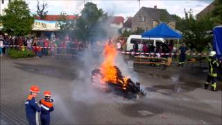 Schauübung Jugendfeuerwehr Engelsdorf [upl. by Colston]