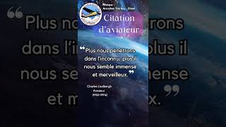 Citation daviateur 8 aviation citation culture avion music chill motivation inspiration [upl. by Duaner]