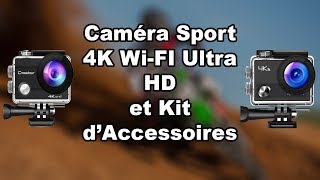 CROSSTOUR CT8000  APEMAN A77  CAMERA SPORT 4K 16 MP WIFI [upl. by Ashjian987]