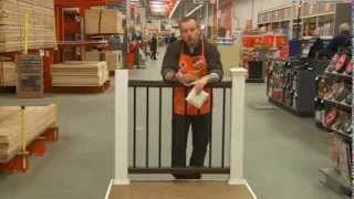 Trex Deck Railing for Pros  The Home Depot [upl. by Melvina224]