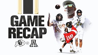 Game Recap Colorado Football Defeats Arizona [upl. by Starobin]