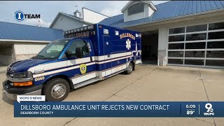 Dillsboro Ambulance Unit rejects countys contract offer for service [upl. by Shipley]