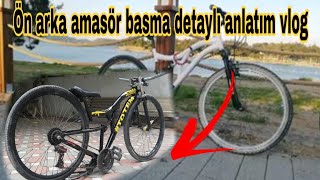 BİSİKLET ÖN ARKA NASIL BASILIR DETAYLI ANLATIM VLOG [upl. by Aseneg]