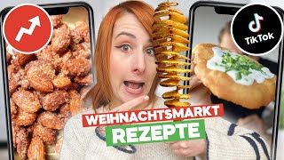 Die BESTEN Weihnachtsmarkt Snacks  Easy Zuhause machen 🎅🏻 [upl. by Ayna]