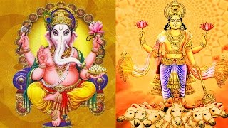 Lord Ganesh and Surya Suprabhatam  Peaceful Early Morning Chants [upl. by Arleta]