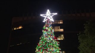 Jacksonville holds Christmas tree lighting ceremony [upl. by Kellda]