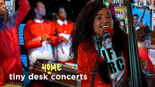 esperanza spalding Tiny Desk Home Concert [upl. by Rame]