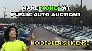 How to Score Bargain Cars at Public Auctions No License Required [upl. by Adnovahs]