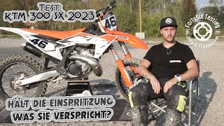 KTM 300 SX 2023 Test [upl. by Asille502]