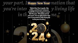 Best New Years Quotes To Celebrate 2024 Happy New Years Quotes To Welcome In 2024 shorts reels [upl. by Xylina381]