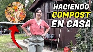 11 Hacemos COMPOST​ en la Finca 🏡🪱🪰y VISITAMOS el VERTEDERO  Al Son de mi Furgón [upl. by Flossi]