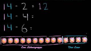 Subtrahieren bis 20 [upl. by Machos]